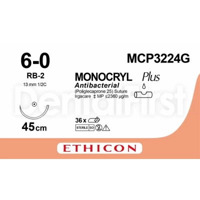 MCP3224G МОНОКРИЛ ПЛЮС 6/0, 45 см, фиол., кол. 13мм, 1/2 (12шт/уп)