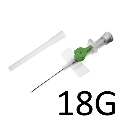 Катетер периферический SoftCathe с портом и крыльями 20G (100шт/уп) (ТК-10уп)