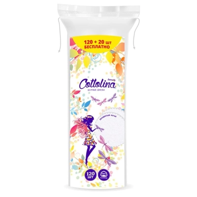 Диски ватные Cottolina 120 ш
