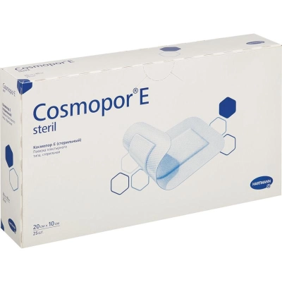 COSMOPOR E steril - Самоклеящиеся послеоперац.повязки 20х10см (25шт/уп) (ТК-12уп)