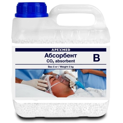 Абсорбент (натронная известь) 4.5 кг (Alba Healthcare)