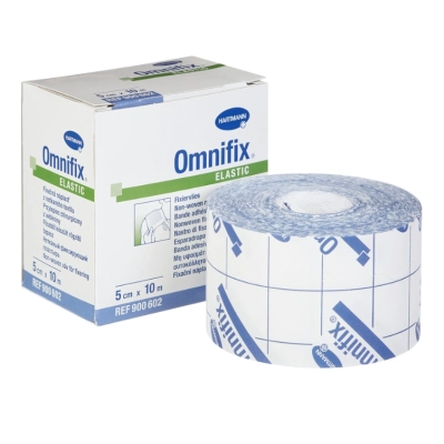 OMNIFIX elastic - Гипоаллергенный из неткан. матер. /белый/: 10 м х 5 см