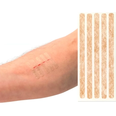 Пластырь для сведения краев ран Oper strip,стерильный, 6х100мм (500шт/уп), IBERHOSPITEX