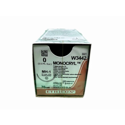 W3442 МОНОКРИЛ 0, 70 см, фиолет., кол. 31 мм, 1/2 (12шт/уп)