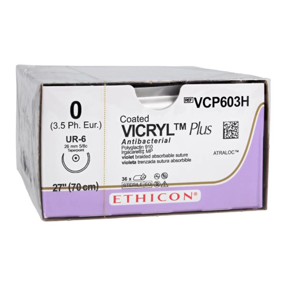 VCP603H ВИКРИЛ ПЛЮС 0.70см. 26 мм. кол.  (36 шт/уп)