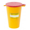 Емкость-контейнер для сбора игл 1,5л кл. Б (желтый) Респект