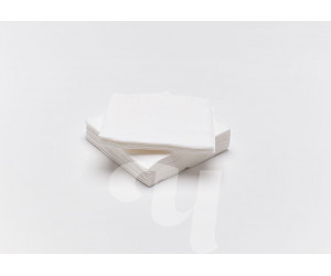 Салфетка спанлейс стандарт 20х20 см белый (100 шт/уп) (Чистовье)