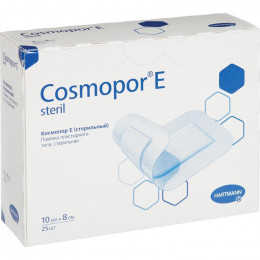 COSMOPOR Antibacterial - Самоклеящиеся послеоперац.повязкис серебром 10х8 см (25 шт/уп)