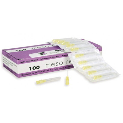 Игла для мезотерапии 30G (0,3x4мм) (100 шт/упак) Meso-relle
