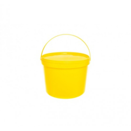 Бак для мед отходов 10л кл.Б (желтый) Респект