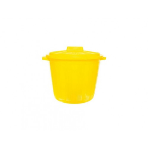 Бак многораз. для мед. отходов СЗПИ класса Б желтое 12 л (10 шт/уп)